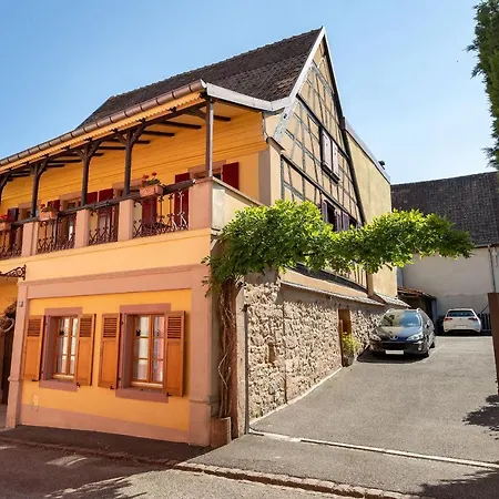 La Cour St-fulrad - Les Nocleg ze śniadaniem Saint-Hippolyte (Haut-Rhin)